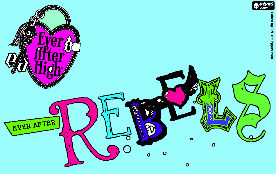 раскраска rebels