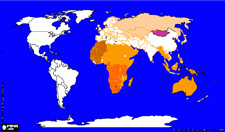 раскраска 1 карта