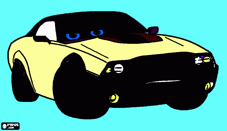 раскраска Auto