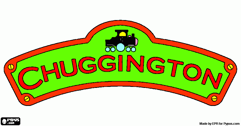 раскраска chuggington