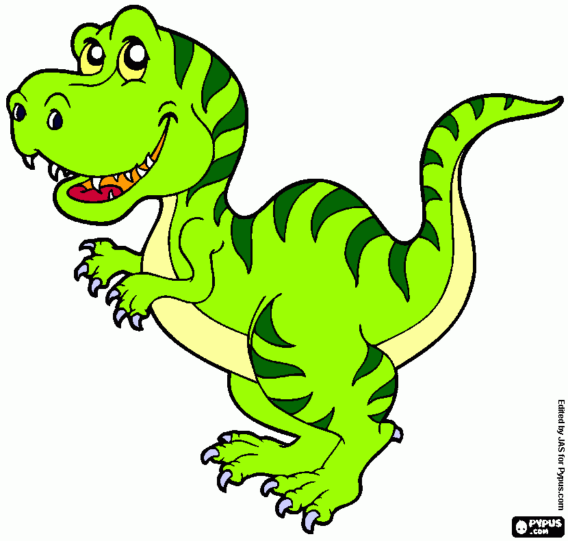 раскраска Dinos