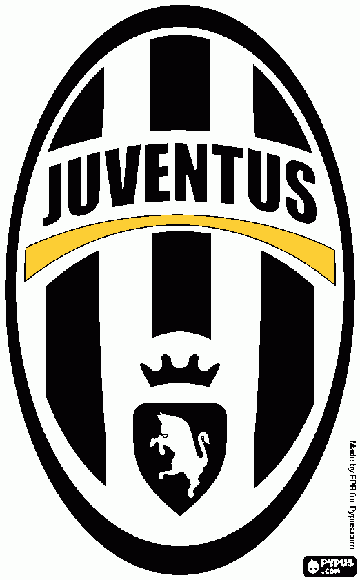 раскраска juve