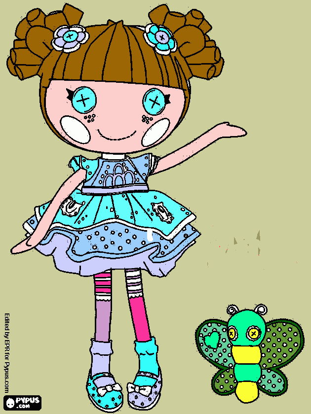 раскраска Lu-lu