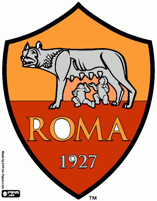 раскраска roma