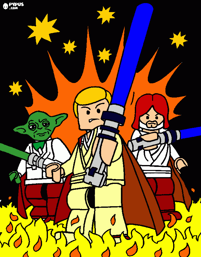 раскраска star