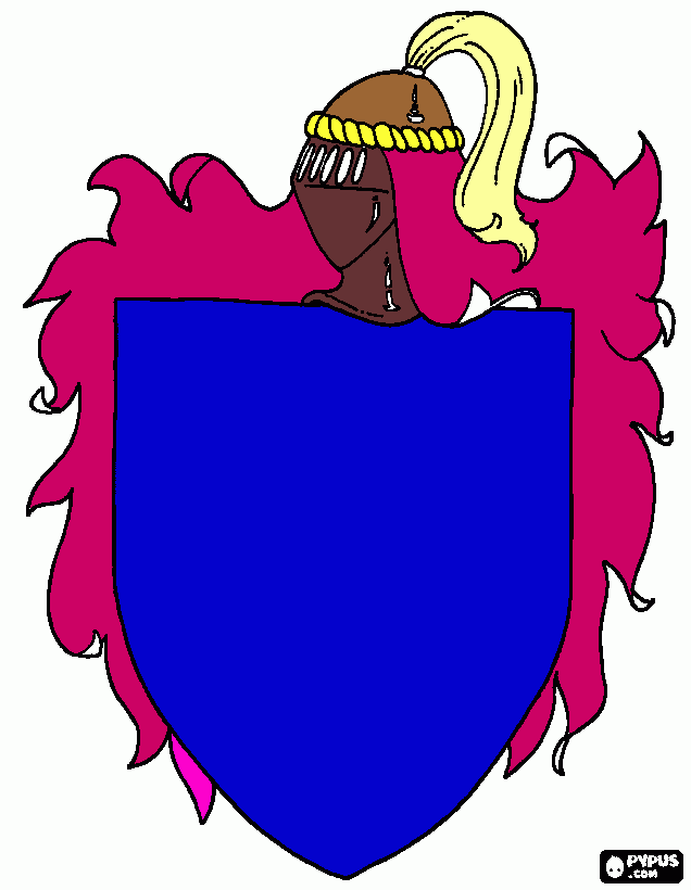 раскраска Герб