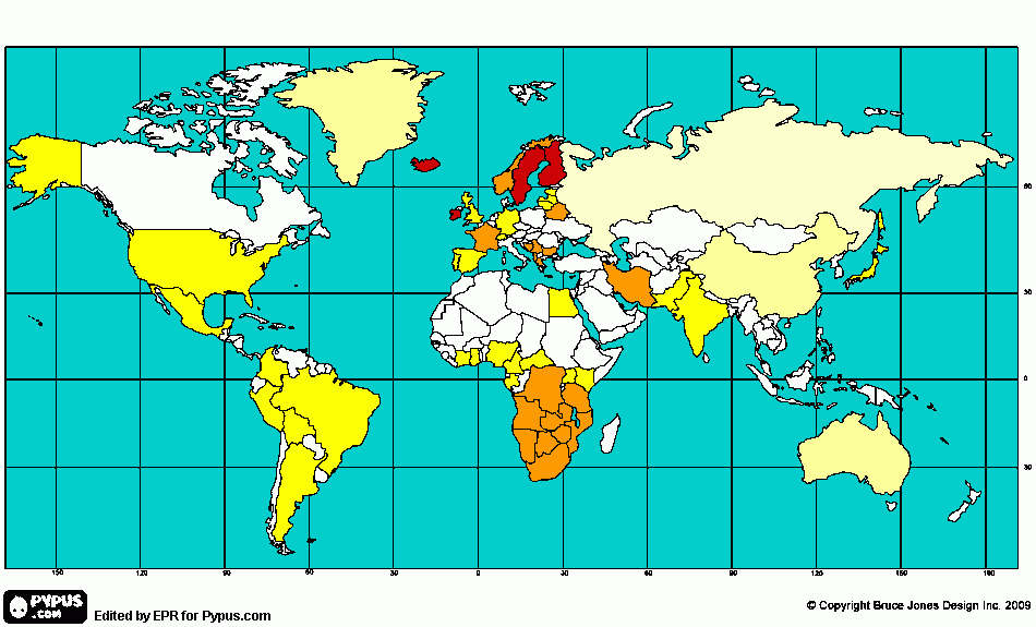 раскраска Самые лу4шие места