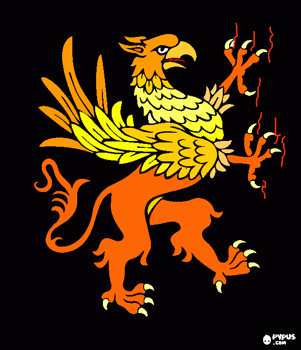 раскраска арёл
