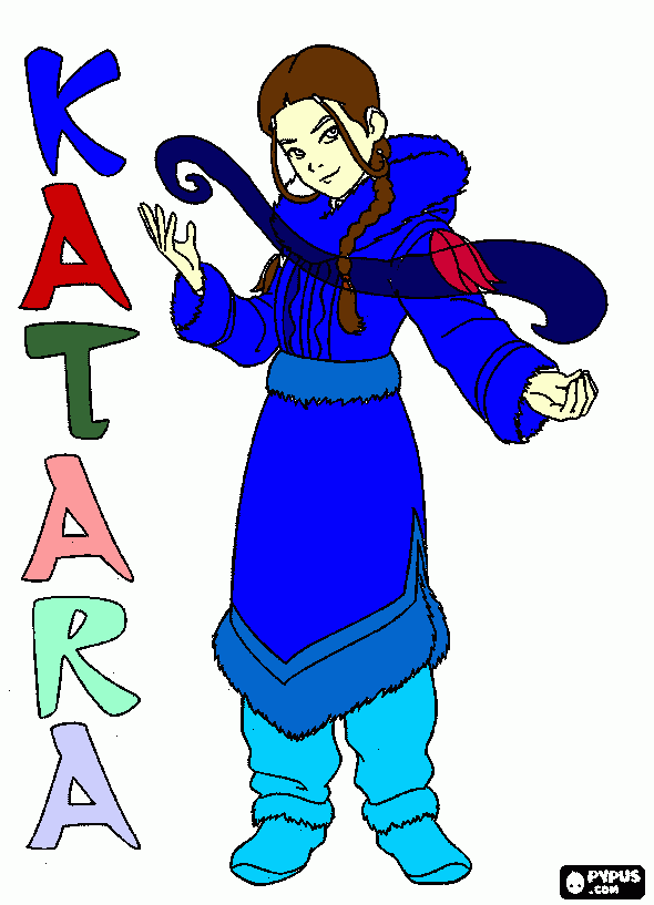 раскраска катара 