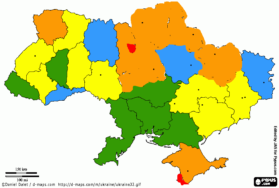 раскраска украина с д