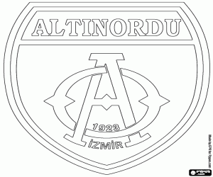 раскраска Altınordu ФК знак