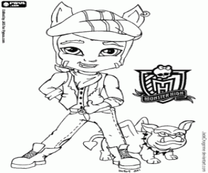 раскраска Baby Clawd