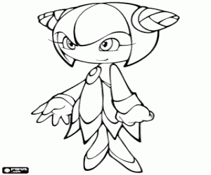 раскраска Cosmo, Соник символов