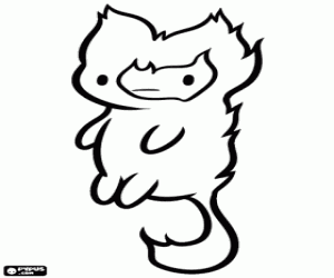 раскраска Flambo, Время приключений характер