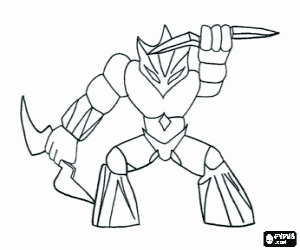 раскраска Gormiti, L'electricante