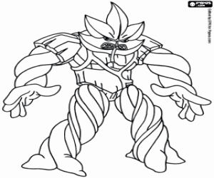 раскраска Gormiti леса