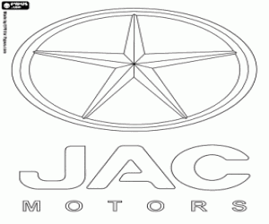 раскраска JAC Motors логотип
