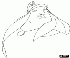 раскраска Jeanneline, охотники на драконов символа