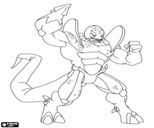 раскраска Magmion, Господь Магма