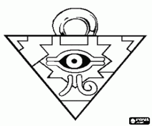 раскраска Millennium Puzzle, Yu-Gi-Oh