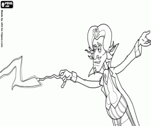 раскраска Mordrolf великолепный, Muddle Earth