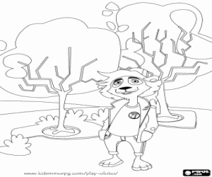 раскраска Oloko, онлайн стратегия игры