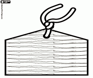 раскраска Omamori, японский Амулет