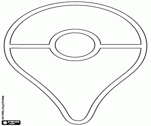 раскраска Pokemon Go Plus