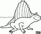 Dimetrodon, хищных рептилий, как млекопитающее