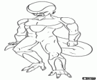 Frieza, суперзлодей и большим врагом Goku может жить, плавающего в космическом пространстве
