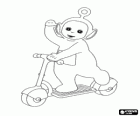 Маленький и самый молодой Teletubbie, Бо и ее самокат