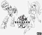 Джули и ее Bakugan подземного