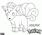 Vulpix это лиса драгоценных Pokémon и огня типа Pokémon