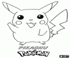 Pikachu электрический Pokémon типа, который живет в лесу, происходит из Pichu и эволюционирует в Raichu