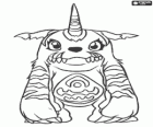 Gabumon является партнером Digimon Ямато Ishida