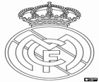 Змблема Реал Мадрид КФ , Real Madrid Club de Fútbol, де Футбол испанский клуб