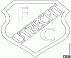 Эмблема ФК Утрехт, Football Club Utrecht, голландский футбольный клуб