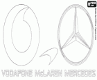 Логотип Макларен Мерседе́с, Vodafone McLaren Mercedes