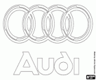 Audi логотип, немецкая марка автомобиля