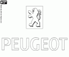 Логотип Peugeot, марка автомобиля во Франции