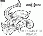 Kraken Маx. Invizimals. Гигантского осьминога с большими зубами