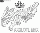 Axolotl Max. Invizimals Зона Теней. Один из самых умных Invizimals была гадалка из Maya