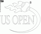 Логотип US Open, четвертого и последнего Большого шлема теннисного турнира