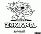 Zommer. Moshi Monsters. Небольшой Франкенштейн
