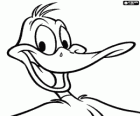 Лицо Даффи Дак в Луни Тюнз, Looney Tunes
