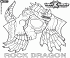 Rock Dragon. Invizimals Зона Теней. Рок драконы живут в кратерах вулканов
