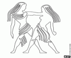 Близнецы. Близнецов. Третий знак зодиака. Латинское название Gemini