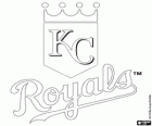 Kansas City Royals логотип бейсбольной команды в подразделении американской лиги Центральный, Канзас-Сити, штат Миссури