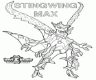 Stingwing Маx. Invizimals Зона Теней. Первый Invizimal захвачен Кеничи, привлекательных и опасных насекомых