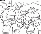 Ninja Turtles, Черепашки ниндзя в одном из своих приключений